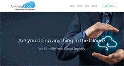 Desktop Screenshot of anythingcloud.com